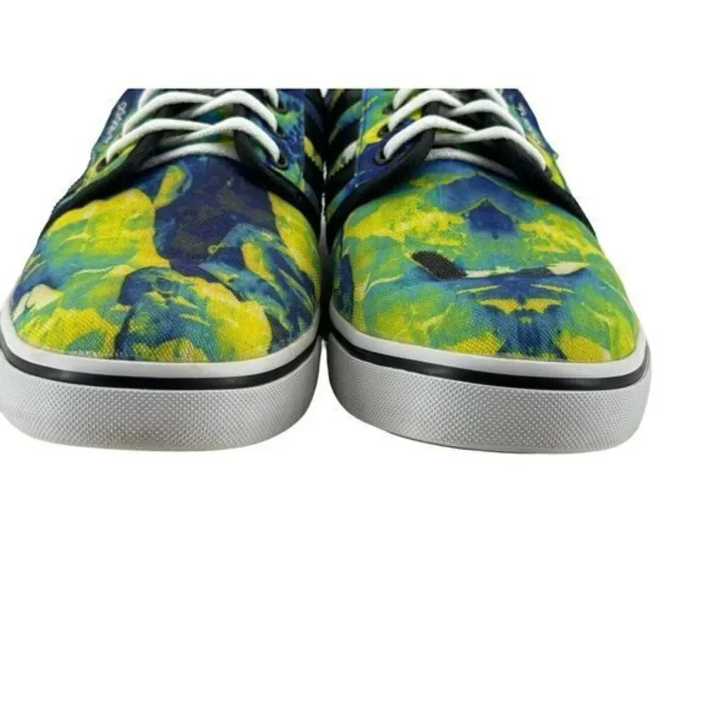 Adidas Skateboard Shoe Unisex Blue / Green Deadstock Size Men 8 /‎ Women 9.5